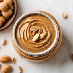 a jar of peanut butter