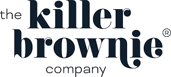 The killer brownie company logo