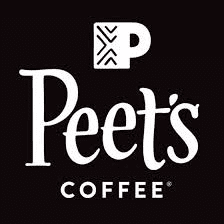 The logo of Peets coffee