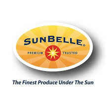 The logo of sunbelle - the finest produce under the sun