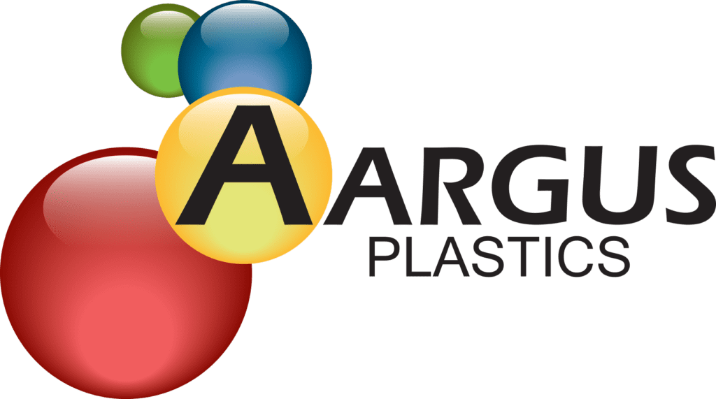 The logo of aargus plastics